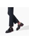 Christian Louboutin Derby Meidän Georges Musta Vasikka Miehille