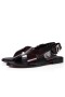 Christian Louboutin Farniento Punainen Bordeaux Vasikka Sandaali