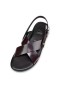 Christian Louboutin Farniento Punainen Bordeaux Vasikka Sandaali