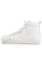 Christian Louboutin Korkea-top Louis Sneaker Valkoinen Vasikka