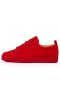 Christian Louboutin Matala-top Hauskaa Louis Junior Punainen Loubi Veau Velours Sneaker