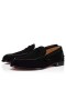 Christian Louboutin Oxford Ole Penniäkään Musta Nahka