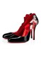 Christian Louboutin Pumppu Pinupina 100mm Musta-multi/lin Psy Loubi Patentti