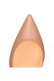 Christian Louboutin Pumput Apostrophy 100 mm Musta/lin Nude Nappa