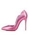 Christian Louboutin Pumput Kuuma Poikasen Nahka 100mm Confettis/lin Confettis Kengät