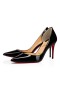 Christian Louboutin Pumput Iriza 85 mm Musta Kiiltonahka