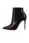 Christian Louboutin Spikita Booty Joten Kate 100 mm Musta Nahka