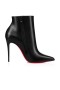 Christian Louboutin Spikita Booty Joten Kate 100 mm Musta Nahka