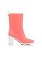 Christian Louboutin Korkea Boot 70mm Versio Bubble Gum PVC