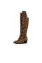 Christian Louboutin Korkea Boot Morgan 70 mm Ruskea Vasikka