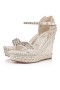 Christian Louboutin Kiila Madmonica 120 mm Craie/lin Craie Vasikka