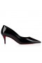 Christian Louboutin Miss Z 60 Mm Pumps Patent Calf Leather Black