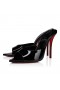 Christian Louboutin Miss Z Mule 100 Mm Mules Patent Calf Leather Black