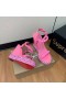 Christian Louboutin Pyraclou 110 mm Espadrilles Patent Calf Leather Pink