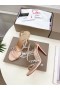 Christian Louboutin Rosalie Red Carpet 100 Mm Pumps Crepe Satin Nude
