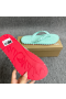 Christian Louboutin Super Loubi Flip Mules Rubber Blue