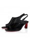 Christian Louboutin Viva Condora 55 Mm Sandals Lamb Nappa Leather Black