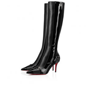 Christian Louboutin Cl 90 Botta 80mm Nahka Musta Christian Louboutin Myymälä