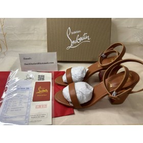 Christian Louboutin Miss Sabina 85 Mm Sandaalit Nappa Nahka Cuoio CL Kengät Store