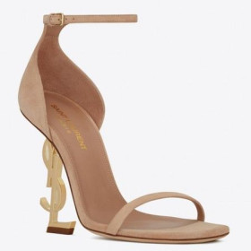 Saint Laurent Opyum 110mm Sandaalit Beige Suede Saint Laurent Pumput