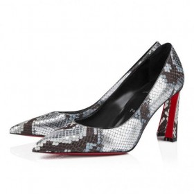 Christian Louboutin Condora 85 Mm Pumput Kohokuvioitu Vasikan Nahka Amazonia Monivärinen