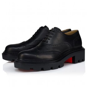 Christian Louboutin College Oxfords Vahattu Vasikan Nahka Musta