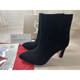 Christian Louboutin Phyllis 85mm Suede Nilkan Saappaat Christian Louboutin Kengät