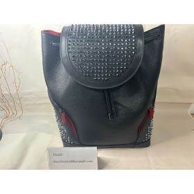 Christian Louboutin Explorafun Piikki Reppu Musta Christian Louboutin Laukut