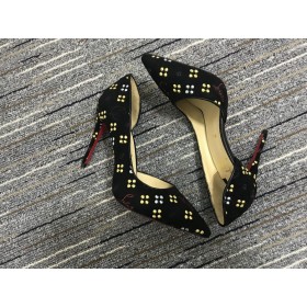 Christian Louboutin Iriza Pumput 100mm Jacquard Loubinthesky Mokka Nahka