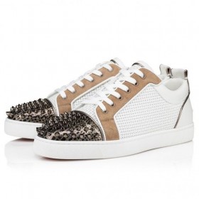 Christian Louboutin Louis Junior Spikes Tennarit Vasikka Nahka-Kulta Christian Louboutin Kengät