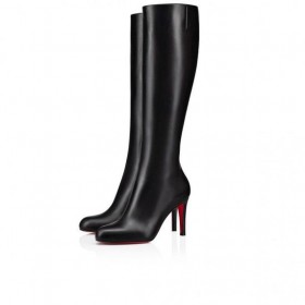 Christian Louboutin Pumppie Botta 85 mm Vasikka Saappaat nahka Musta Christian Louboutin Kengät