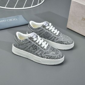 Jimmy Choo Hawaii F Matala Alkuun Lenkkarit Hopea Harmaa