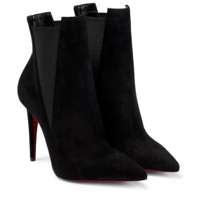 Christian Louboutin Astribooty 100mm Suede Nilkan Saappaat Christian Louboutin Kengät