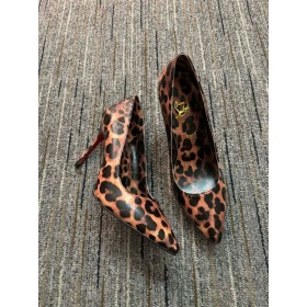 Christian Louboutin Kate Pumput 85mm Vasikka Nahka Leopard Pumput CL