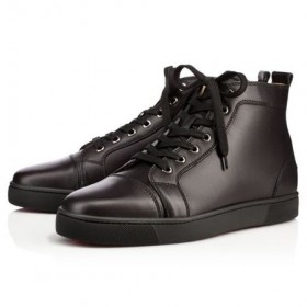 Christian Louboutin Louis Musta/musta Vasikka