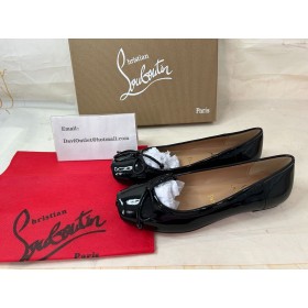 Christian Louboutin Mamadrague Tasainen Musta Patentti