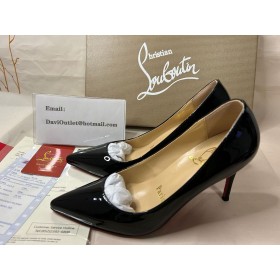 Christian Louboutin Pumput Kate 85 mm Musta Kiiltonahka