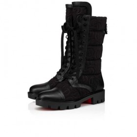 Christian Louboutin Spikita Booty Pavleta Musta Vasikka Kengät