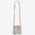 Saint Laurent 80 Vanity Laukku Valkoinen Tikattu Martioitu Nahka Saint Laurentin Laukut