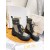 Dior D-Duuri Nilkan Boot Taupe Kangas Vasikannahka