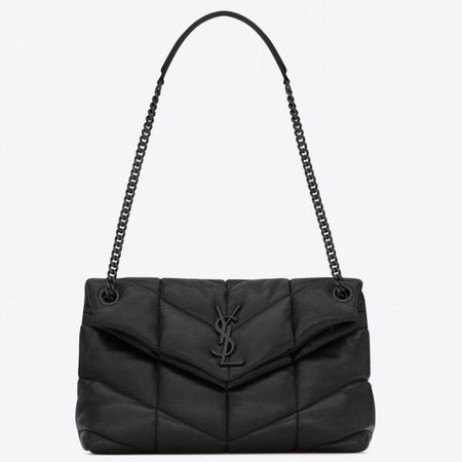 Saint Laurent Si Noir Loulou Inhalateur Petit Sac Saint Laurent Sacs