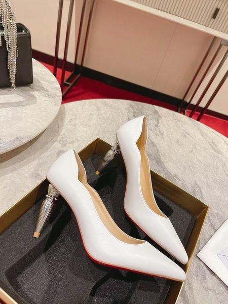 Christian Louboutin Lipstrass Crystal-Embellished Pompes 100MM CL Chaussures