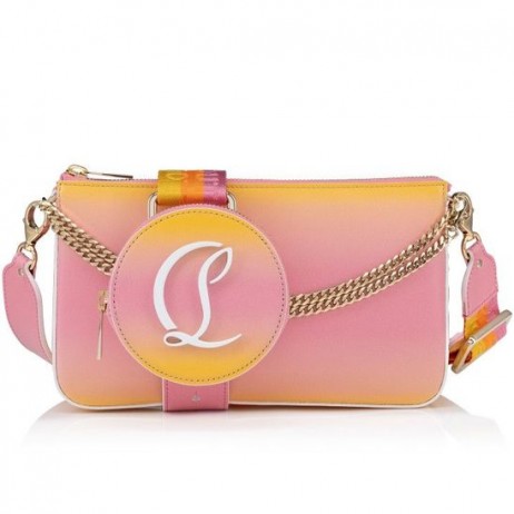 Christian Louboutin Loubila Sac À Bandoulière Dégradé En Cuir De Veau Degraftersun
