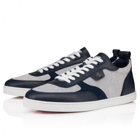 Christian Louboutin Tutti Rui Sneakers Calf Leather Marine