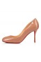 Christian Louboutin Dolly Pompe à 85 Mm Pompes de Brevets de Veau Blush CL Chaussures