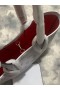 Christian Louboutin East West Cabata Fourre-tout en cuir de Veau Loubinthesky Blanc CL Sacs