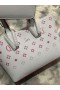 Christian Louboutin East West Cabata Fourre-tout en cuir de Veau Loubinthesky Blanc CL Sacs
