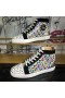 Christian Louboutin Lou Pic Orlato High-top Sneakers Cl Logo Multicolore