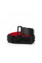 Christian Louboutin Loubi Ceinture 40 mm Cuir de Veau Et de Crampons Noir