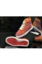 Christian Louboutin Louis Strass High-Top Sneakers Veau Velous et Strass Orange Blanc